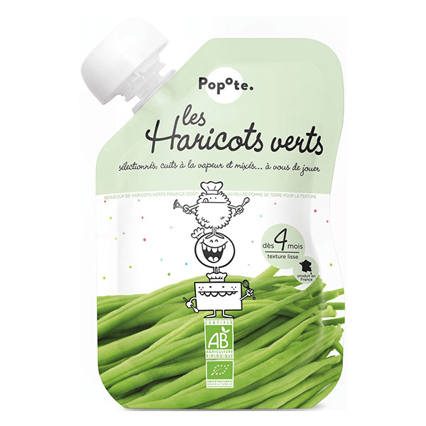Les Légumes Gourde Haricot Vert +4mois Bio 120g