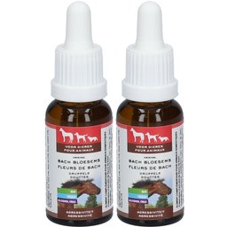 Fleurs de Bach Animaux Gouttes Agressivité