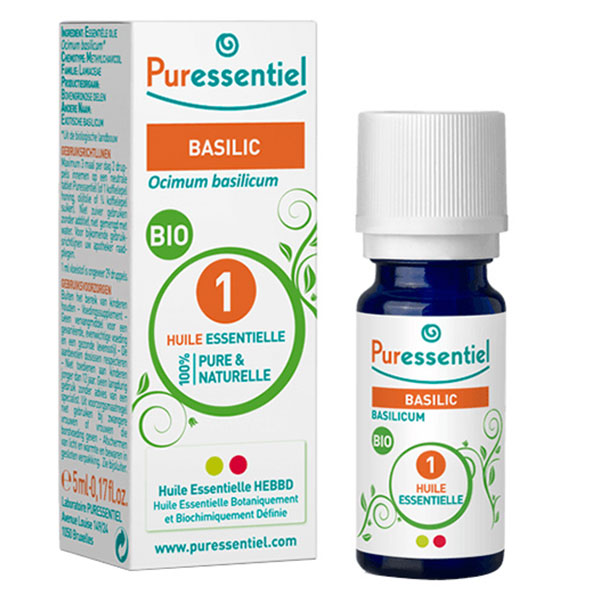 Huile Essentielle Basilic Bio 5ml