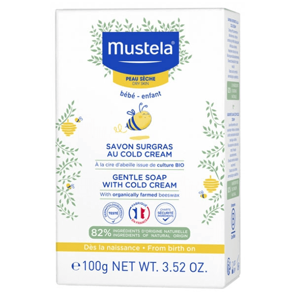 Bain et Toilette Savon Surgras au Cold Cream 100g