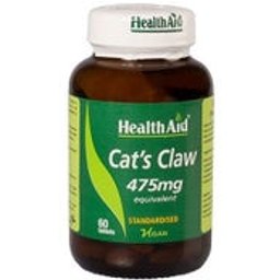 Health Aid Uña Gato 475mg 60 Tab *