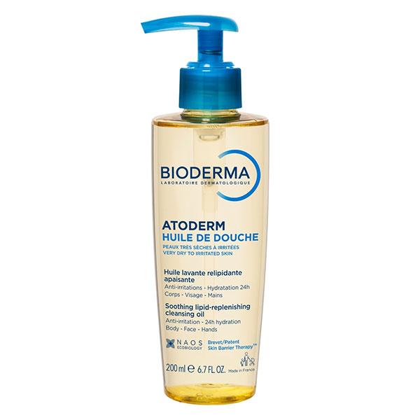 Atoderm Huile de Douche Apaisante Peaux très Sèches Atopiques 200ml