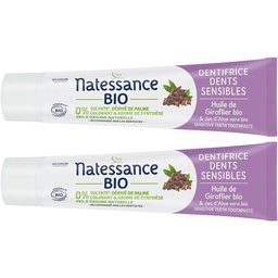 Natessance Dentifrice Bio à l’Huile d’Amande pour Dents Sensibles