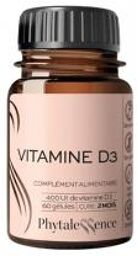 Vitamine D3 60 Gélules - Pot 60 gélules