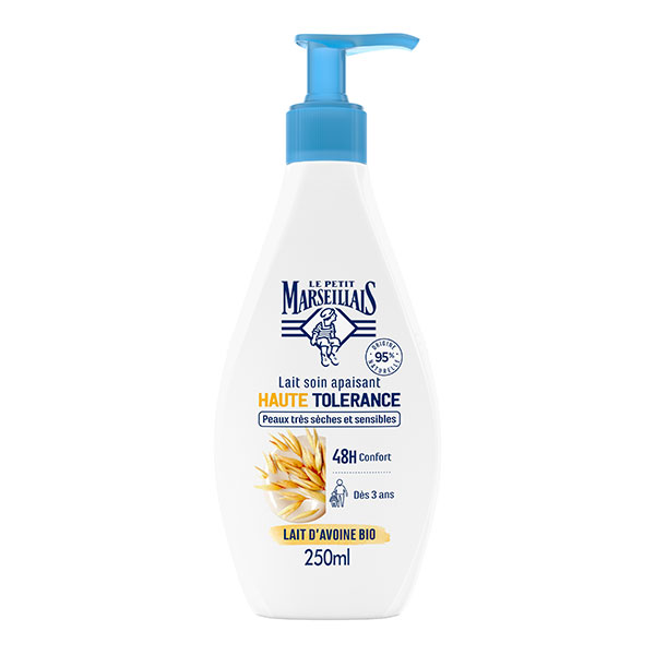 Lait Soin Apaisant Haute Tolérance Lait d'Avoine 250 ml