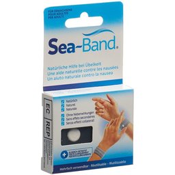 Sea-Band® Bracelet acupression adulte noir