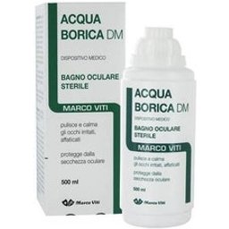 Acqua Borica Bain pour Yeux 500ml