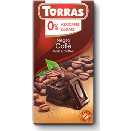 Choco Café noir S/G S/A 75g