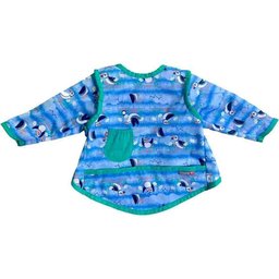 Bavoir Blue Puffin à Manches Taille XL 1ut