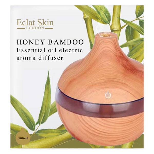 Diffuseur Electrique Huiles Essentielles Bambou Miel 300ml