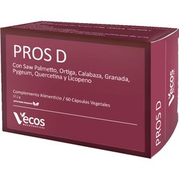 Vecos Nucoceuticals Suplemento Natural para la Próstata 60caps