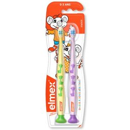 Brosse à Dents Débutant 0-3 Ans 2uts