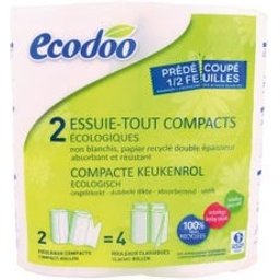 Papier de cuisine recyclé 2pcs