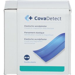 CovaDetect Pansement détectable textile bleu 6 cm x 5 m