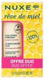 Rêve de Miel Stick Lèvres Lot de 2x4 g - Boîte