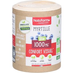Nat&Form Myrtille Bio en gélules