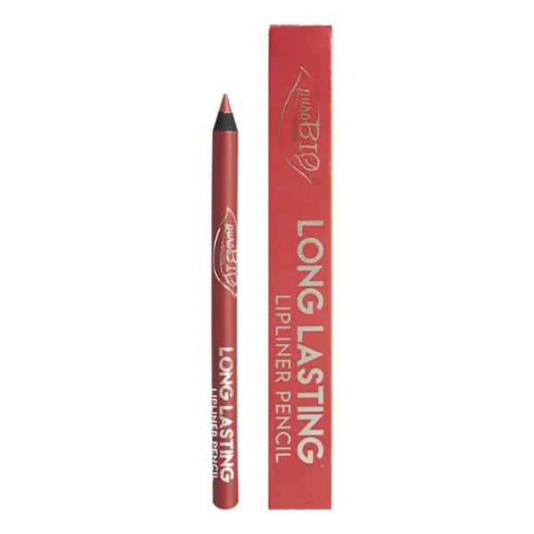 PuroBio Crayon Contour des Lèvres bio Lipliner long Lasting Rose Chaud 08L - 1g