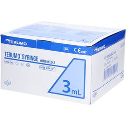 Terumo™ Seringue 3 ml avec Aiguille 21 g - 0,8 mm x 16 mm