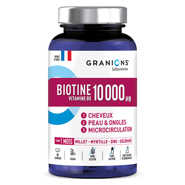 Granions Biotine Vitamine B8 60 comprimés