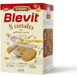Superfibra 8 Cereales y Galleta María 500g