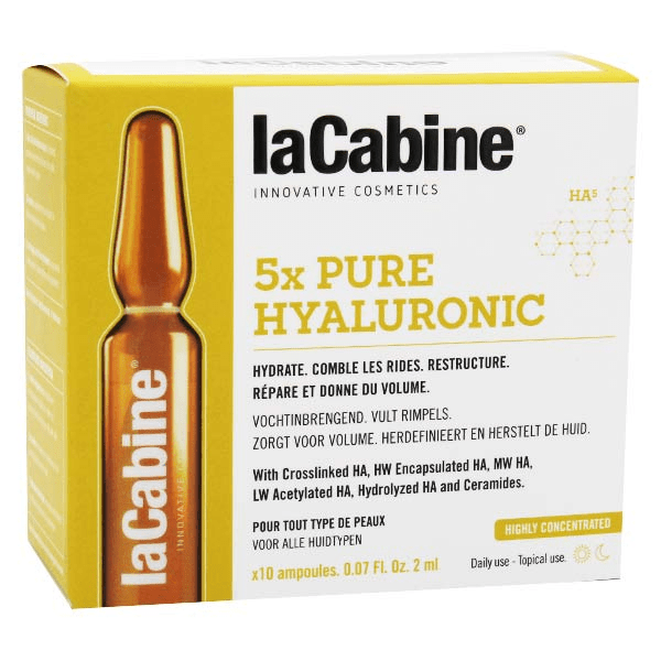 Anti-Âge 5x Pure Hyaluronic 10 ampoules