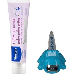 Set Bébisol Croc'ongles Boule + mustela® Crème change 1 2 3