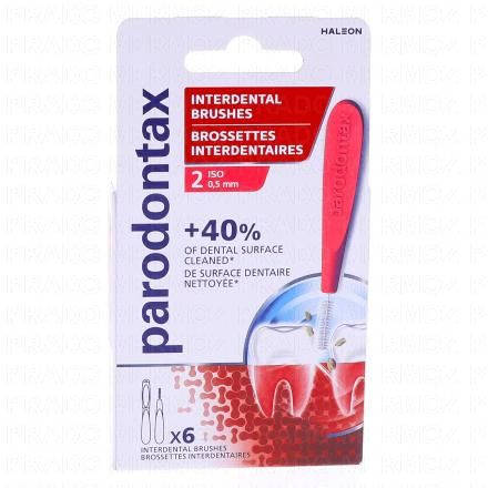 Brossettes Interdentaires taille 2 (0,5mm)