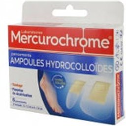 Pansements Hydrocolloïdes Ampoules 2 Formats 6 Unités