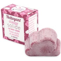 nettoyant solide visage peau sèche et sensible hibiscus 25g