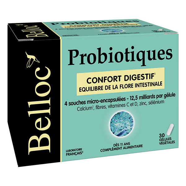 Probiotiques Confort Digestif 30 gélules