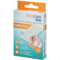Febelcare® Plast Sensitive Pansements 10 cm x 6 cm