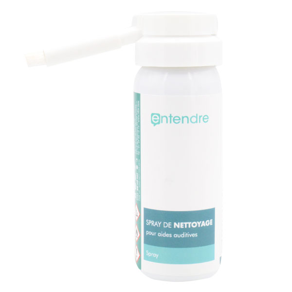 Entendre Spray de Nettoyage pour Aides Auditives 50ml