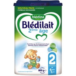 Blédina Blédilait 2 2ème Âge de 6 Mois à 1 An 800g