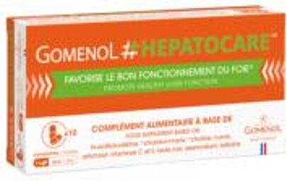Hepatocare - Favorise le Bon Fonctionnement du Foie - 10 Comprimés - Boîte 10 comprimés