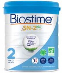 SN-2 Bio Plus 2ème Âge de 6 à 12 Mois 800 g - Pot 800 g
