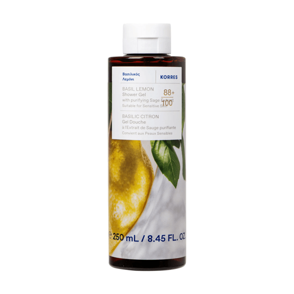 Gel douche Basilic Citron 250ml