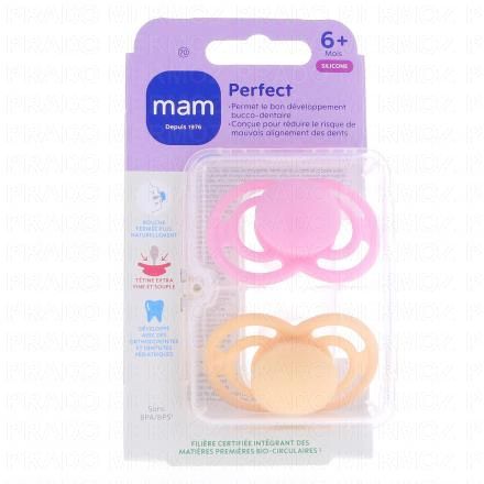 Duo Sucettes +6 mois perfect silicone tendance