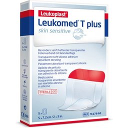 BSN Medical T Plus la peau Sensit 5X7,2 cm 5 U