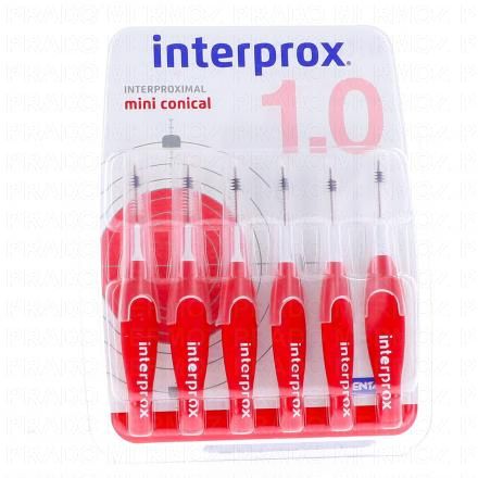 Brossettes interdentaires Conical mini conical 1.0mm