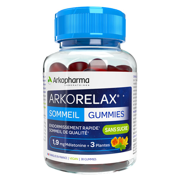 Arkorelax Sommeil 30 gummies sans sucres