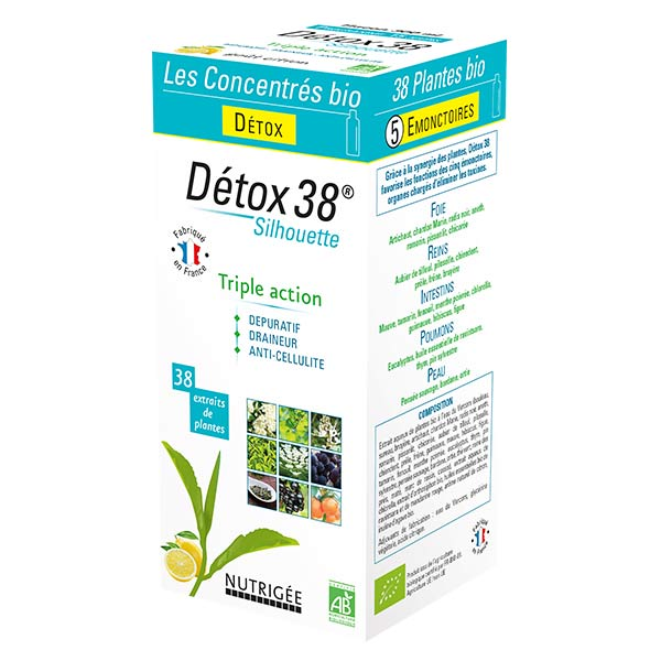Boisson Détox 38 Plantes Silhouette 300ml