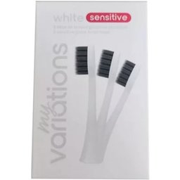 White Sensitive Pack 3 Têtes De Brosse Gencives Sensibles