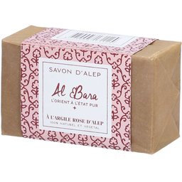 Savon d'Alep à l'huile d'olive pure et à l'argile rose