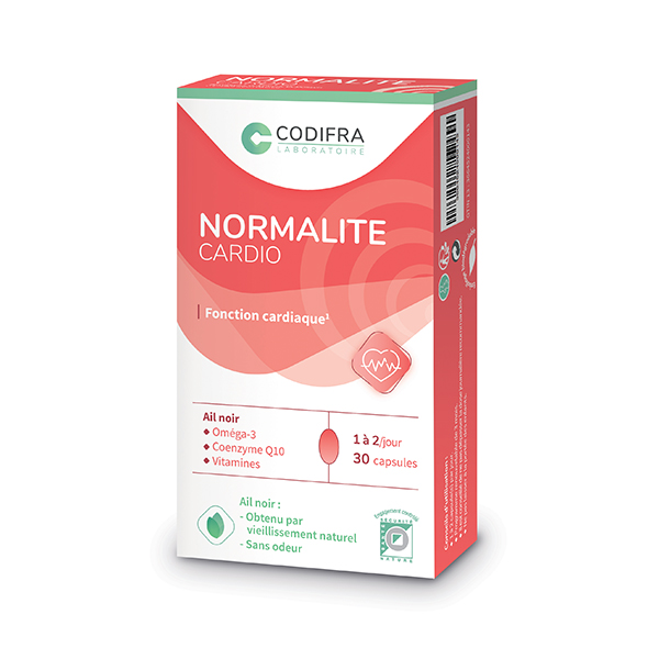Normalite Cardio Fonction cardiaque 30 capsules