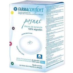 Pharmaconfort breastfeeding pads 100% cotton 30 pcs
