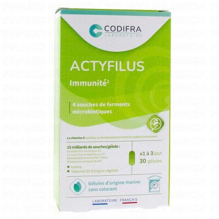 Actyfilus - confort intestinal 30 gélules