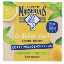 Savon Solide 3en1 Verveine Citron 80 g - Pain 80 g