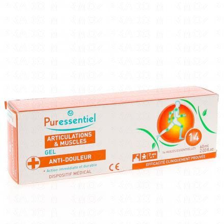 Gel articulations aux 14 huiles essentielles tube 60ml