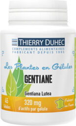 Gentiane : Conditionnement - 180 gélules