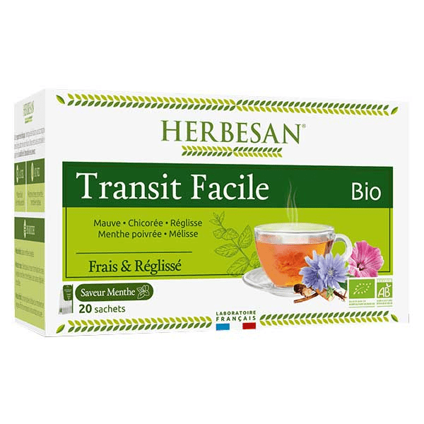 Bio Infusion Transit Facile Saveur Menthe n°2 20 sachets